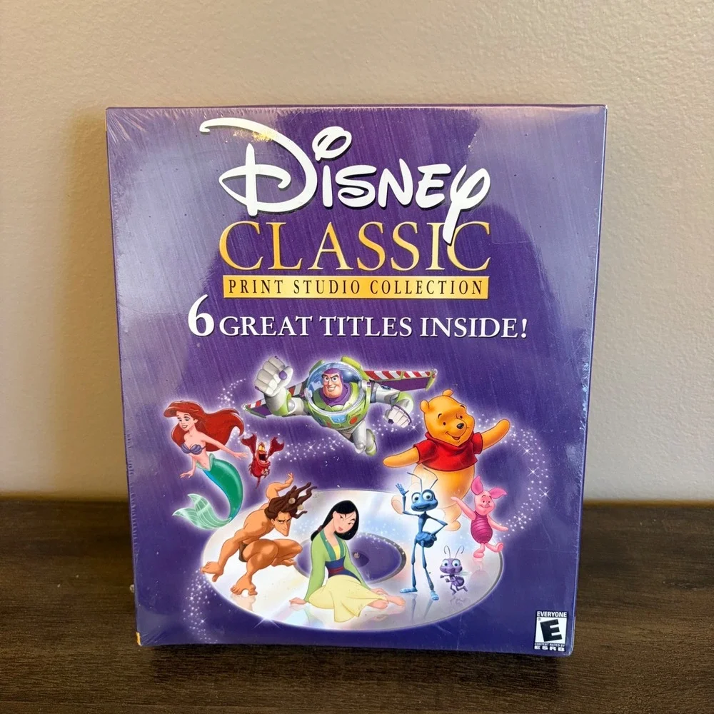 Disney Classic Print Studio Collection PC CD-ROM 6 Titles Toy Story Tarzan New